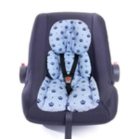Ajuste para bebê conforto 70 cm x 40 cm Robô Coroa Azul