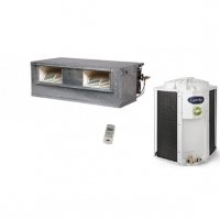 Ar Condicionado Split Cassete Carrier Versatile 42BQA036510HC 36000 Btus Quente e Frio Branco e Cinza 220V