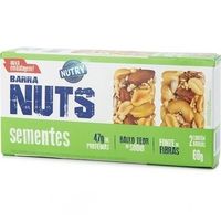 Suplemento Nutry Barra Nuts com Sementes 2 Unidades