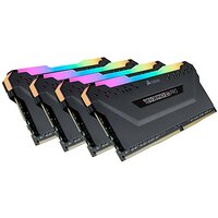 Memória Corsair Vengeance PRO RGB - 64GB (4x16GB), DDR4, 3600Mhz, C18, Preto - CMW64GX4M4D3600C18