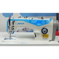 Máquina De Costura Industrial Jack A4 Copy 5121 Branco e Azul 220V