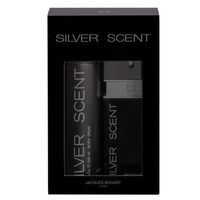 Silver Scent Jacques Bogart Masculino Eau de Toilette Perfume + Body Spray Kit