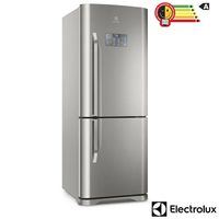 Refrigerador Electrolux Bottom Freezer DB53X Frost Free 454 Litros Inox 110V