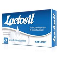 Lactosil 10000 FCC ALU Adulto Apsen 30 Tabletes Dispersíveis
