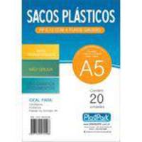 Envelope Plastico A5 4furos Pp Grosso Romitec/plastpark