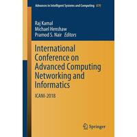 International Conference on Advanced Computing Networking and Informat