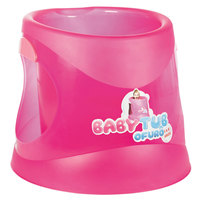 Banheira Babytub Ofurô Cristal - 1 A 6 Anos - Fluor Pink - Baby Tub
