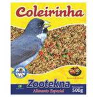 Ração Zootekna Para Coleirinha Mistura De Sementes - 500g