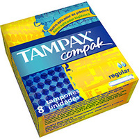 Absorvente Interno Tampax Compak Regular 8 unidades