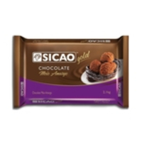 Barra de Chocolate Meio Amargo 2,1kg - Sicao