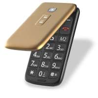Celular Multilaser Flip Vita P9043 Desbloqueado GSM Dual Chip Dourado