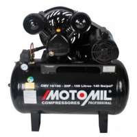 Compressor De Ar Motomil 100 Litros Cmv 10 100 220 380v Trifásico