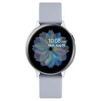 Galaxy Watch Active2 Samsung 1.4 Fluorelastômero 4GB Prata