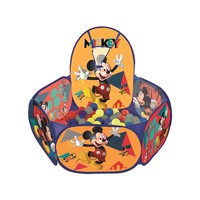 Piscina De Bolinha Mickey Disney Com Cesta 100 Bolinhas Zippy Toys