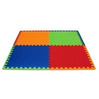 Tapete de EVA Evamax Play Mat Color 12 Peças 1,10x1,10m