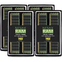 Kit de 1 TB 8 x 128 GB DDR4-2400 PC4-19200 ECC Carga reduzida 8Rx4 Memória de servidor com redução de carga NEMIX RAM