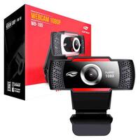Webcam Usb Full Hd 1080p C3tech Com Microfone para Computador Notebook