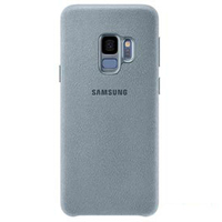Capa Para Galaxy S9 Samsung Alcantara Cover EF-XG960AMEGBR Cinza