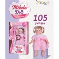 Boneca Miketa Doll Frases 0788 Com Acessório