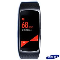 Gear Fit 2 Samsung SM-R3600DAAZTO Bluetooth 4GB Preto