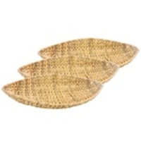 Fruteira Oval Seagrass Natural46x24x8cm