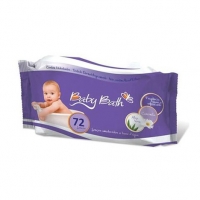 Lenços Umedecidos - 72 Unidades - Premium - Baby Bath