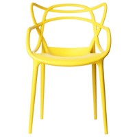 Cadeira Allegra Polipropileno Amarela