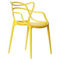 Cadeira Allegra Polipropileno Amarela