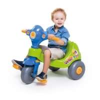 Carrinho Infantil Velocita Com Aro Protetor Verde Azul 953 Calesita
