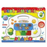 Piano Musical Infantil com Sons Eletrônico 6406 Braskit