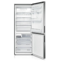 Refrigerador Bottom Freezer Samsung Barosa RL4353RBASL/AZ Frost Free 435 Litros Inox Look 110V