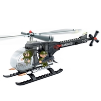 Força Tática Banbao Helicóptero M2 5032 90 Peças