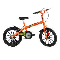 Bicicleta Infantil TRACK & BIKES Dino Aro 16 Laranja Neon