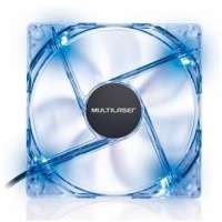 Cooler Fan com LED Azul 12x12cm 1300RPM GA135 Multilaser