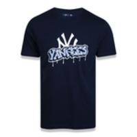 Camiseta Mlb New York Yankees Underground Dance Scene Melted Marinho New Era