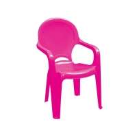 Cadeira Infantil com Braços Tramontina Tiquetaque Rosa