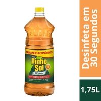 Kit 4 Desinfetante Pinho Sol Original 1,75 Litros Cada