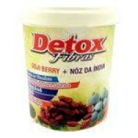 Detox fibras goji berry noz 400g fonte de vitaminas