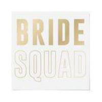 Cartela Papel Transfer P/camiseta Letras Bride Squad 13x13cm