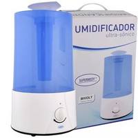 Umidificador Ultra-Sônico Supermedy 3 Litros Branco e Azul