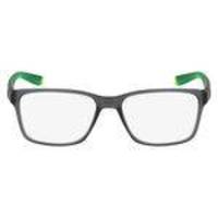 Óculos De Grau Nike 7091 065/54 Preto Transparente Com Verde