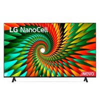 Smart TV LG 4K NanoCell 55 Polegadas 55NANO77SRA Bluetooth, ThinQ AI, Alexa, Google Assistente, Airplay e Wi-Fi