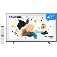 Smart TV 4K QLED 43 Samsung QN43LS03TAGXZD - Wi-Fi Bluetooth 4 HDMI 2