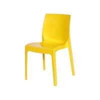Cadeira De Polipropileno Ice Or Design Amarela