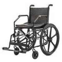 Cadeira De Rodas Modelo 1017 Dobrável Pneu Inflável 100kgs