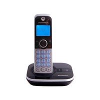 Telefone sem Fio Digital Motorola Gate 4800BT DECT 6.0 com Id. de Chamada Prata e Preto