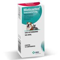 Anti-Inflamatório MSD Meticorten Vet 10 Comprimidos Inflamatório MSD Meticorten Vet de 10 Comprimidos 5 mg