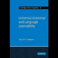 Universal Grammar And Language Learnability