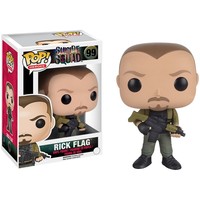 Boneco Colecionável Funko Pop Heroes Suicide Squad Rick Flag