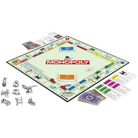 Jogo Monopoly Classic Tabuleiro Hasbro
